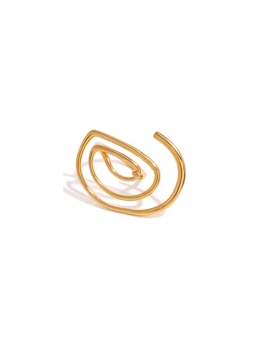 Chunky Spiral Ring image 1