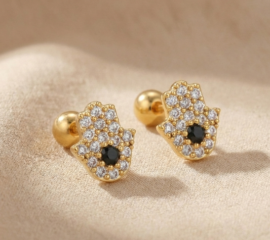 Hamsa Studs
