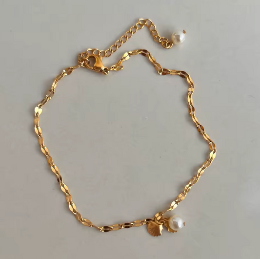 Seashell Anklet