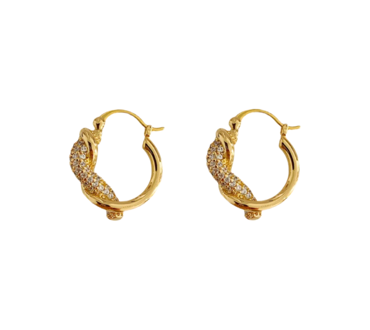 Dune Twisted Hoops image 1