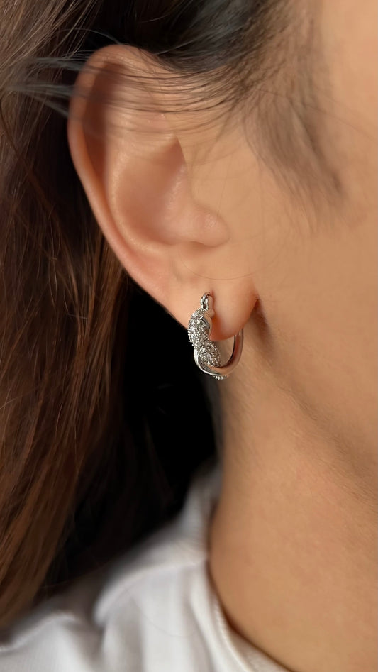 Dune Twisted Hoops image 0