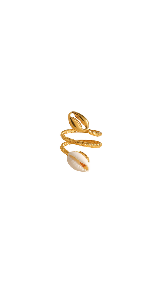 Spiral Conch Ring image 0