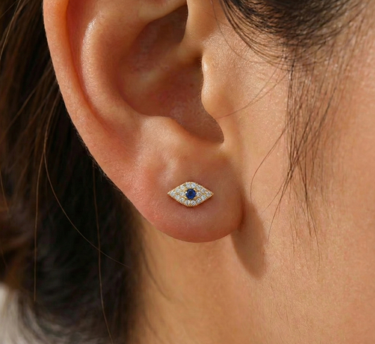 Evil Eye Stud