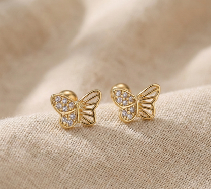 Butterfly Stud