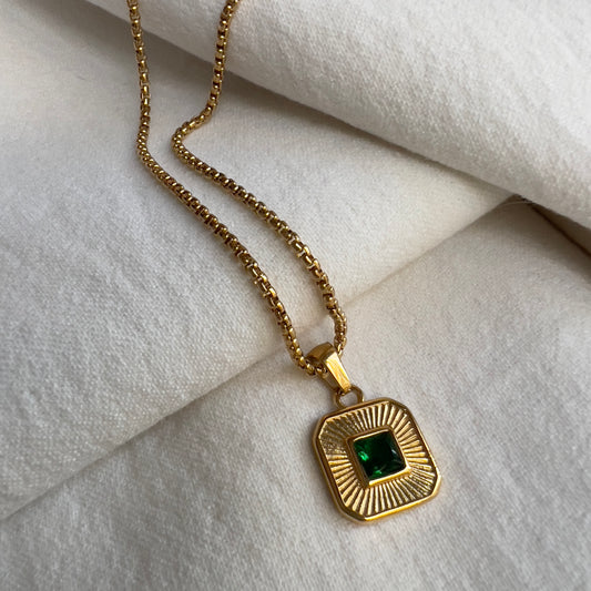 Lola Emerald Necklace image 1
