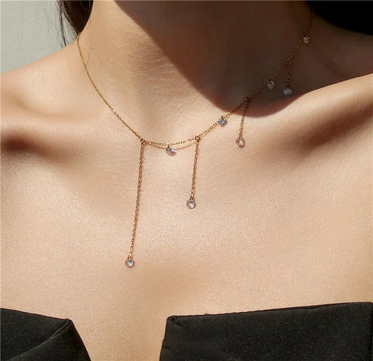 Ava Drop Necklace image 1
