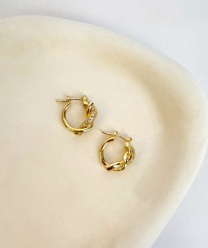 Dune Twisted Hoops image 2